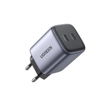 СЗУ CD294 Nexode 45W 2USB-C Charger EU серый (90573) MB-93999 фото