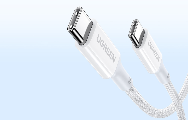 Кабель USB-C to USB-C Silicone Fast Charging Cable 2m білий (15269) MB-93933 фото
