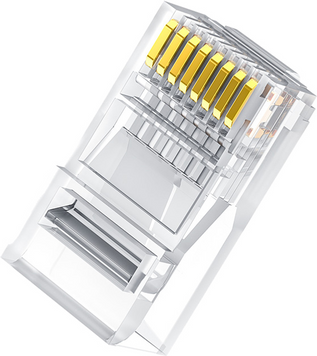 Коннектор NW120 Cat 6 Unshielded RJ45 Modular Plugs 100шт. (60558) MB-87771 фото