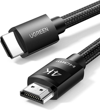 Кабель HD119 4K HDMI Cable Male to Male Braided 3m (40102) MB-86047 фото
