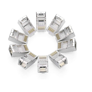 Разъем коннектор Cat6 Ethernet Shielded Crystal Head 10 Pack (20333) MB-94003 фото