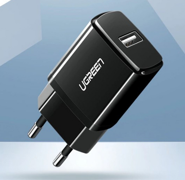 МЗП ED011 USB Wall Charger 10W чорний (50459) MB-78786 фото
