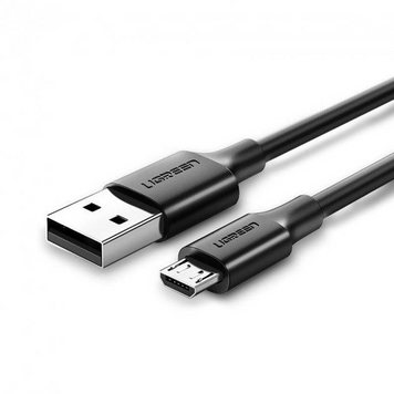 Кабель US289 USB 2.0 A to Micro USB Cable Nickel Plating 1m черный (60136) MB-78772 фото