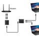 Спліттер CM210 RJ-45 1 To 2 Ethernet Converter 2 pcs чорний (50923) MB-92262 фото 2