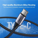 Кабель UGREEN US288 USB-C Male to USB 2.0 Male Cable Aluminum Braid 3m Space Gray (60408) MB-100305 фото 2