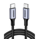 Кабель US316 Type-C to Type-C PD USB 100W 3m черный (90120) MB-92274 фото 1