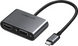 Адаптер CM162 USB-C to HDMI + VGA +USB 3.0 Adapter with PD (50505) MB-90386 фото 1