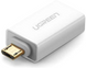 Адаптер US195 Micro USB to USB 2.0 OTG Adapter белый (30529) MB-82301 фото 1
