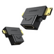 Адаптер HD129 Micro HDMI+Mini HDMI (female) to HDMI (female) чорний (20144) MB-89276 фото 2
