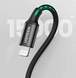 Кабель US171 USB-C to Lightning Cable M/M Nickel Plating ABS Shell 1m (чорний) (60751) MB-85995 фото 3