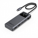 Хаб Ugreen Uno 6 в 1 4K 60Гц HDR 2x USB-C + 2x USB-A 10 Гбіт/с PD 100 Вт Сірий (35998) MB-98790 фото 1