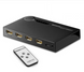 Переходник v1.4 HDMI 1х3 4K HD черный (40234) MB-92280 фото 1