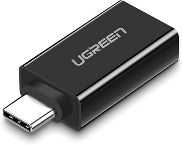 Кабель US173 USB-C to USB 3.0 A Female Adapter (черный) (20808) MB-85993 фото