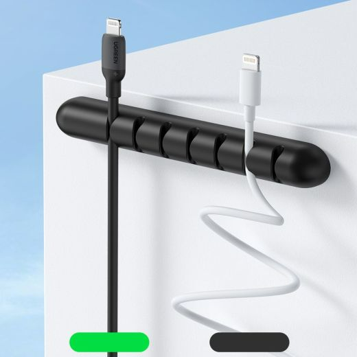 Кабель US387 USB-C to Lightning Silicone Cable 1m (чорний) (20304) MB-87675 фото