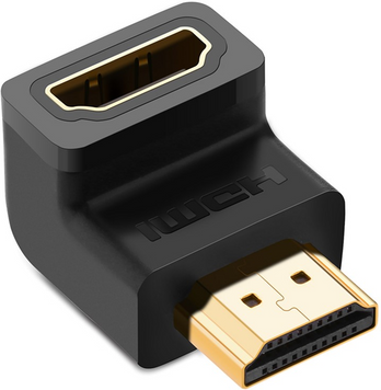 Адаптер HD112 HDMI Male to Female Adapter черный (20109) MB-89277 фото