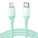Кабель US387 USB-C to Lightning Silicone Cable 1m (зелений) (20308) MB-87678 фото 1