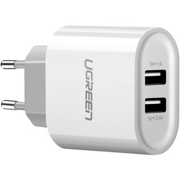 МЗП CD104 2xUSB 3.4A білий (20384) MB-89264 фото