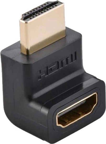 Адаптер HD112 HDMI Male to Female Adapter черный (20110) MB-89278 фото