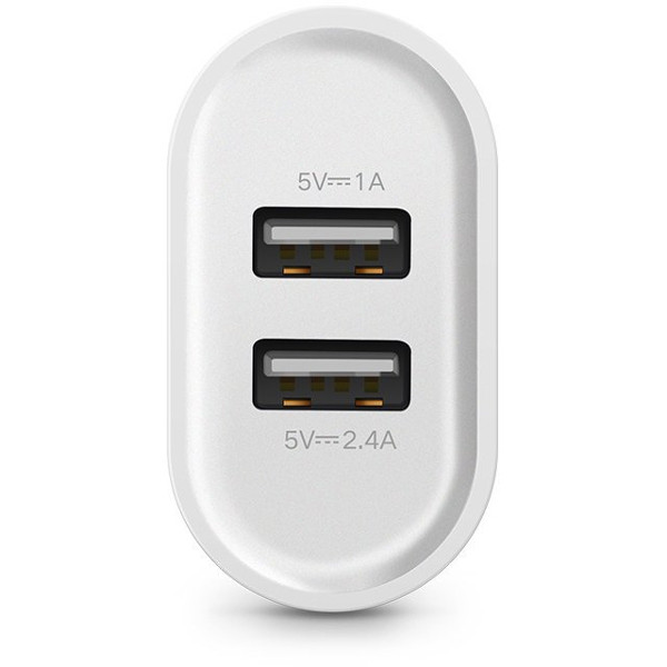 СЗУ CD104 2xUSB 3.4A белый (20384) MB-89264 фото