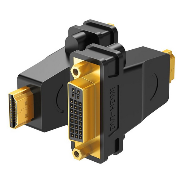 Адаптер HDMI Male to DVI (24+5) Female Adapter черный (20123) MB-94061 фото