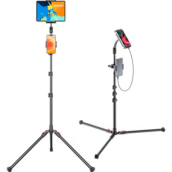 Тримач для смартфона LP585 Tablet and Phone Tripod Stand чорний (15647) MB-93950 фото