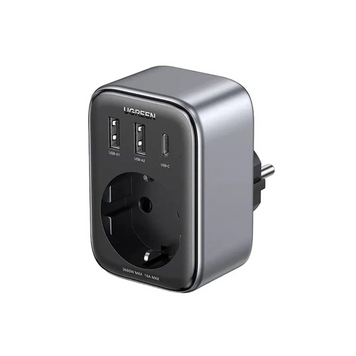 МЗП CD314 GaN 30W Outlet Extender сірий (90613) MB-92300 фото