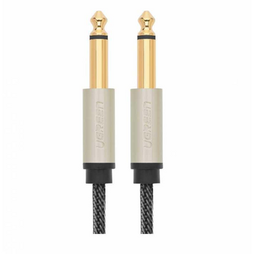 Аудіо кабель AV128 6.5mm Male to Male Stereo Auxiliary Aux Audio Cable 3m (сірий)(10639) MB-86071 фото
