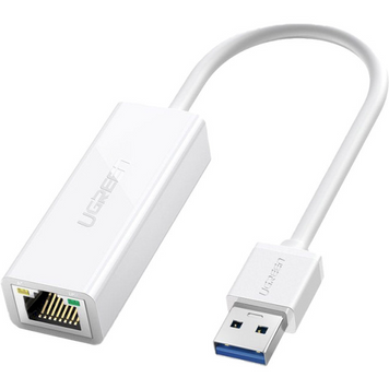 Мережевий адаптер CR111 USB 3.0 Gigabit Ethernet Adapter (білий) (20255) MB-86038 фото