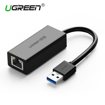 Мережевий адаптер CR111 USB 3.0 Gigabit Ethernet Adapter чорний (20256) MB-87781 фото