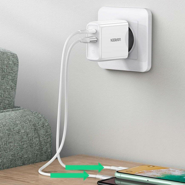 СЗУ CD170 38W USB-C Wall Charger EU (белый) (60468) MB-87681 фото