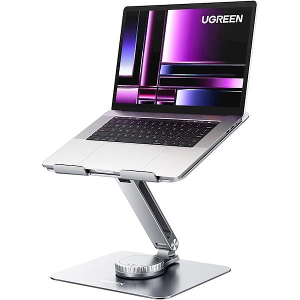 Підставка для ноутбука LP592 тримач для Macbook Air Pro, Macbook Pro алюміній сіра (90849) MB-95439 фото