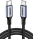Кабель UGREEN US316 USB 2.0 Type-C to USB Type-C 5.0A (100W) 2m Black (70429)  MB-99818 фото 1