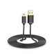 Кабель US132 USB 2.0 A Male to Mini 5 Pin Male Cable 1.5m чорний (10385) MB-82321 фото 2