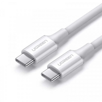 Кабель US300 USB2.0 Type-C Male to Male Cable 5A 2m (60552) MB-86042 фото