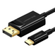 Кабель USB-C to DisplayPort Cable 1.5m черный (50994) MB-94007 фото 1