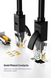 Кабель UGREEN NW102 Cat 6 U/UTP Lan Flat Cable 15m (Black) (50180) MB-99815 фото 3