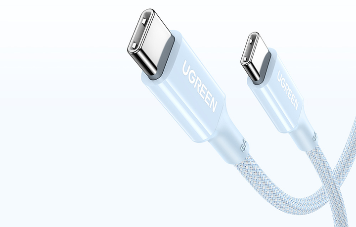 Кабель US557 USB-C to USB-C Silicone Fast Charging Cable 1m синій (15271) MB-94009 фото
