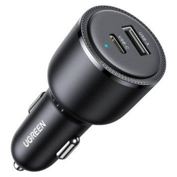 Зарядний пристрій Ugreen 2xUSB 63W (USB-C+USB-A) QC3.0 (EC701) (35023) MB-100799 фото