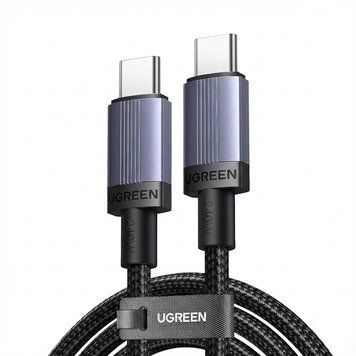 Кабель Ugreen L532 USB-C - USB-C PD 3.1 240W 5A 1 м Сірий (65907) MB-100800 фото