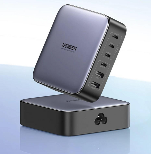 СЗУ CD271 GaN Desktop Charger 2*USB-A+4*USB-C 200W EU (40914) MB-89268 фото