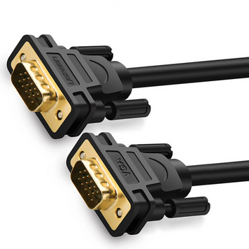 Кабель VG101 VGA Male to Male Cable 20m чорний (11635) MB-90364 фото