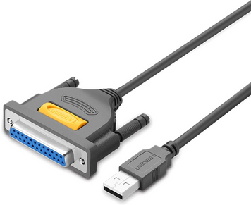 Кабель US167 USB &ndash; DB25 Parallel Printer Cable (20224) MB-92289 фото