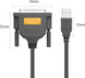 Кабель US167 USB &ndash; DB25 Parallel Printer Cable (20224) MB-92289 фото 2