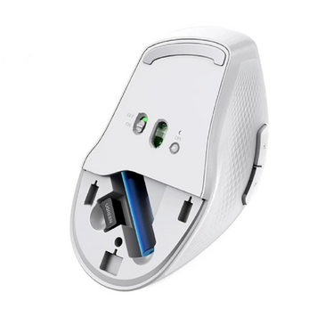 Бездротова миша Ergonomic Wireless Mouse MU101 біло-сіра (15805) MB-93942 фото