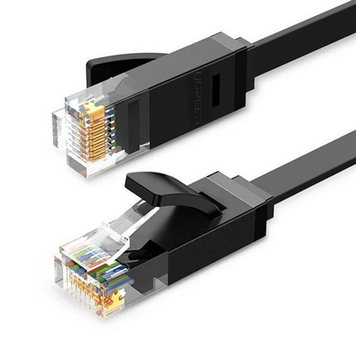 Кабель сетевой UTP Flat Patch CAT6 10m (50178) MB-92242 фото