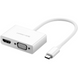Переходник MM123 USB Type C to HDMI + VGA Converter белый (30843) MB-82313 фото 1