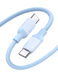 Кабель USB-C to USB-C Silicone Fast Charging Cable 1m синий (15279) MB-93932 фото 1