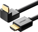 Кабель HD103 HDMI Cable Right Angle 90 Degree 2m (чорний) (10173) MB-86072 фото 2