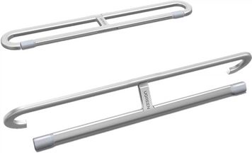 Підставка для ноутбука Ugreen LP846 Invisible Portable Desktop Laptop Stand 13-17.3" Silver (45415) MB-98805 фото