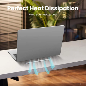 Підставка для ноутбука Ugreen LP846 Invisible Portable Desktop Laptop Stand 13-17.3" Silver (45415) MB-98805 фото